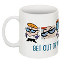 "Dexter - Get Out of My Laboratory" - Mug Default Title - LabRatGifts - 1