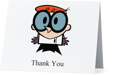 "Dexter" - Thank You Card  - LabRatGifts