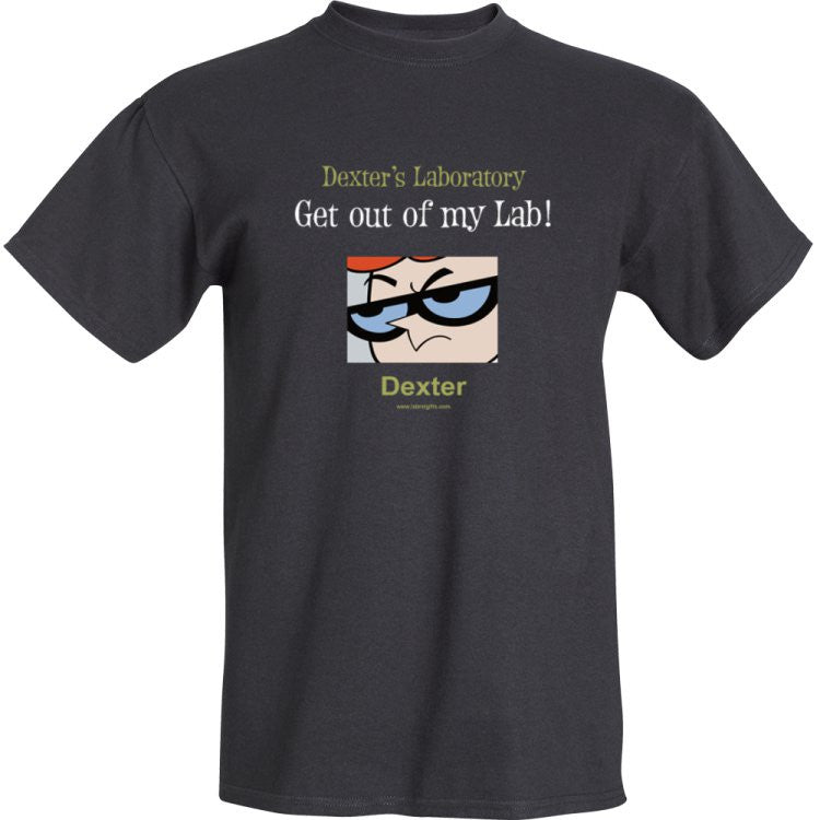 Dexter - Get out of my Lab T-Shirt Small - LabRatGifts - 2