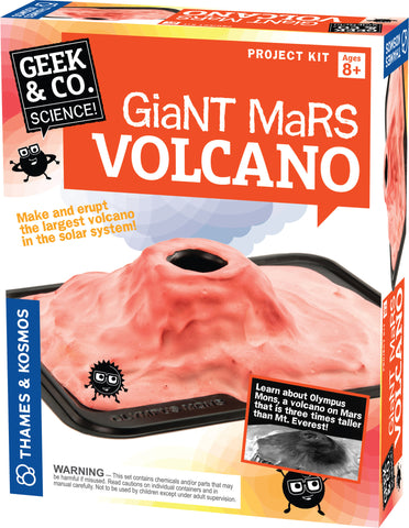 "Giant Mars Volcano" - Science Kit  - LabRatGifts - 1