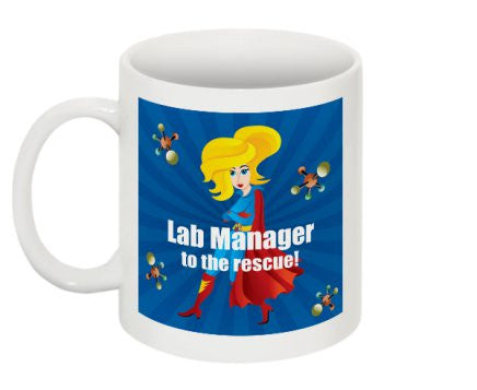 "Lab Manager to the Rescue" - Mug Default Title - LabRatGifts - 1