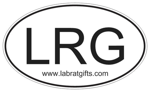 "Lab Rat Gifts" - Oval Sticker Default Title - LabRatGifts