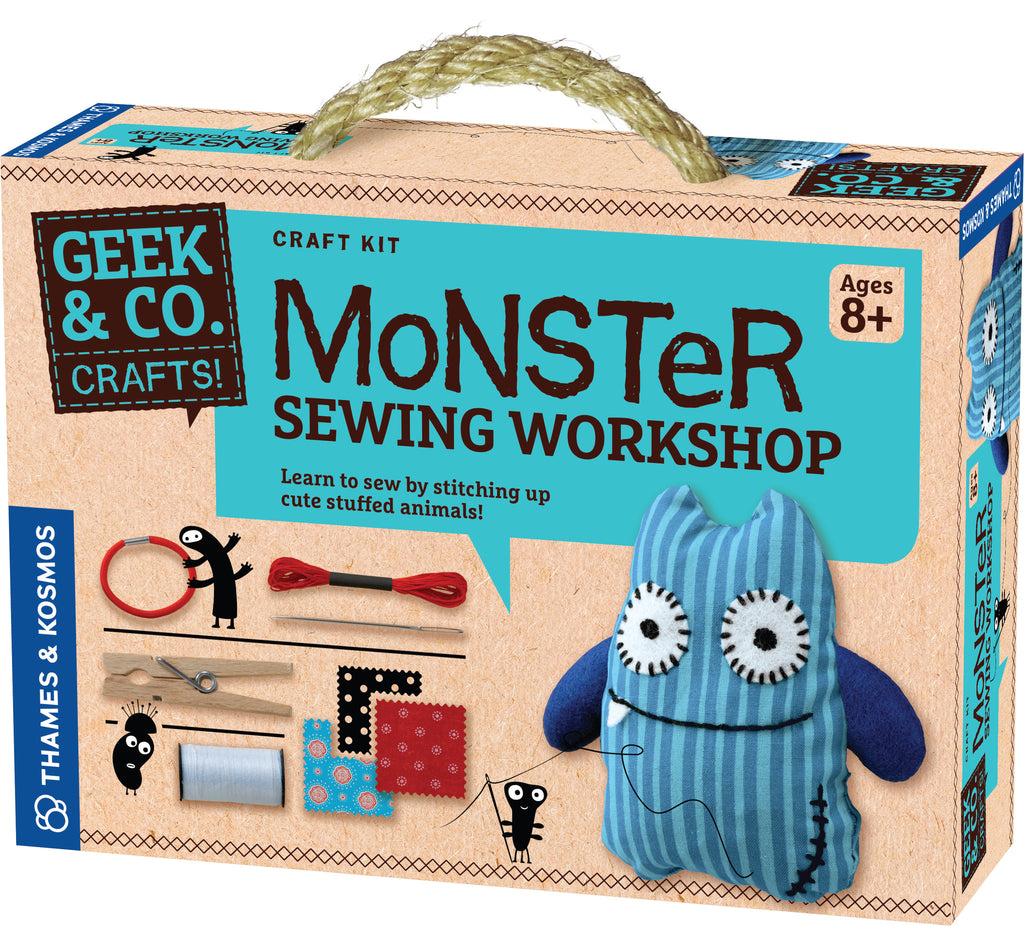 "Monster Sewing" - Craft Kit  - LabRatGifts - 1