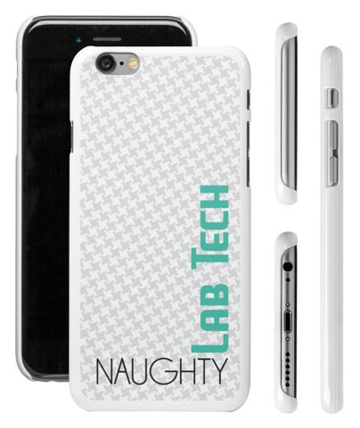 "Naughty Lab Tech" - iPhone 6 Case  - LabRatGifts - 1
