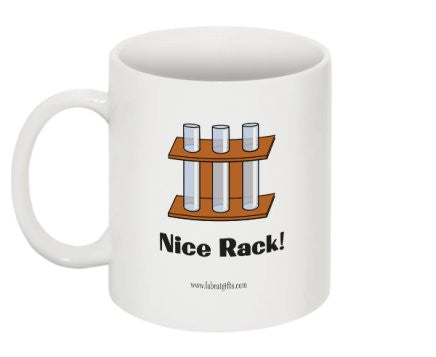 "Nice Rack" - Mug  - LabRatGifts - 1