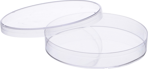 Abdos Petri Dish 90mm, Height 15.80 mm, 3 Vents, Sleeves of 18 PCS, Gamma Sterilized, Double Wrapped, 432/CS