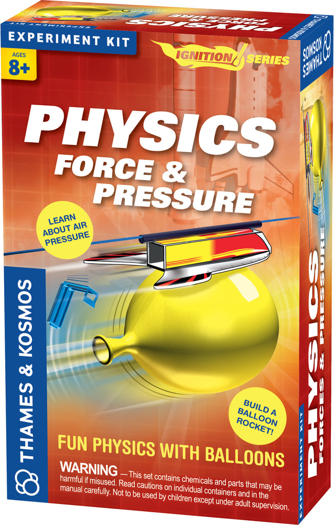 "Physics: Force & Pressure" - Science Kit  - LabRatGifts - 1