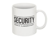 "Security Ebola Laboratory" - Mug  - LabRatGifts - 2