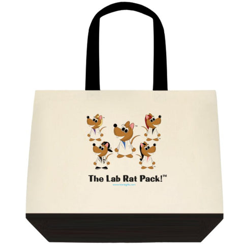 "The Lab Rat Pack" - Tote Bag Default Title - LabRatGifts - 1