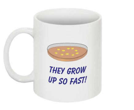 "They Grow Up So Fast" - Mug Default Title - LabRatGifts - 1
