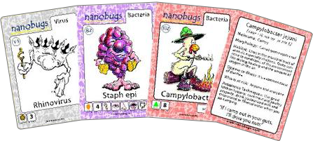 Nanobugs® Trading Card Collection  - LabRatGifts