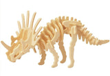 3D Puzzle Dinosaur Triceratops - LabRatGifts - 2