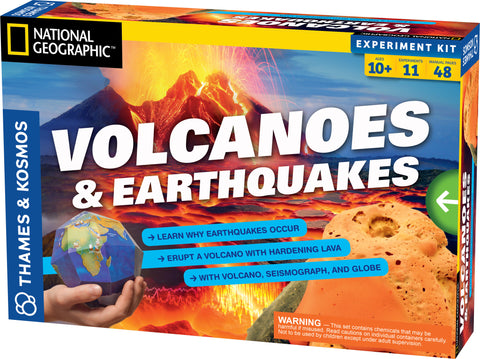 "Volcanoes & Earthquakes" - Science Kit  - LabRatGifts - 1