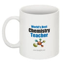 "World's Best Chemistry Teacher" - Mug  - LabRatGifts - 1