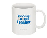 "World's Best sChOOL Teacher" - Mug  - LabRatGifts - 2