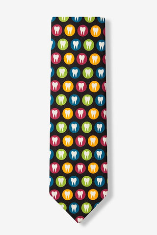 Dentist Color Test Tie  - LabRatGifts - 1