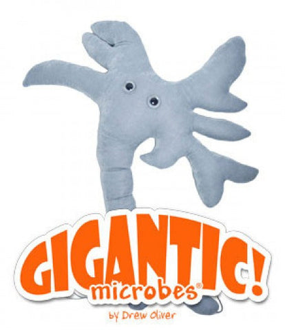 Brain Cell (Neuron) - GIANTmicrobes® GIGANTIC Plush Toy  - LabRatGifts - 1