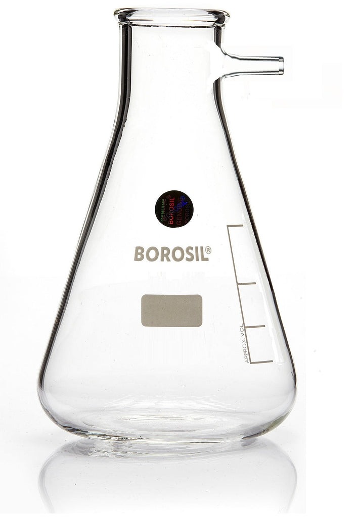 Borosil® Flasks, Filtering, Beaded Rim, 2L, CS/5