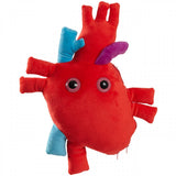 Heart (Heart Organ) XL Size with Minis - GIANTmicrobes® Plush Toy  - LabRatGifts - 2