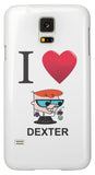 "I ♥ Dexter" - Samsung Galaxy S5 Case Default Title - LabRatGifts - 2