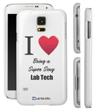 "I ♥ Being a Super Sexy Lab Tech" - Samsung Galaxy S5 Case  - LabRatGifts - 1