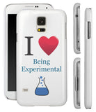 "I ♥ Being Experimental" - Samsung Galaxy S5 Case  - LabRatGifts - 1