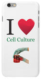 "I ♥ Cell Culture" - iPhone 6/6s Plus Case Default Title - LabRatGifts - 2