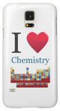 "I ♥ Chemistry" - Samsung Galaxy S5 Case Default Title - LabRatGifts - 2