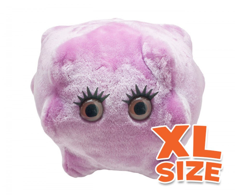 Kissing Disease (Epstein-Barr) XL Size - GIANTmicrobes® Plush Toy  - LabRatGifts - 1