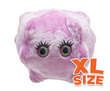 Kissing Disease (Epstein-Barr) XL Size - GIANTmicrobes® Plush Toy  - LabRatGifts - 1