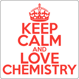 "Keep Calm and Love Chemistry" (red) - Men's T-Shirt  - LabRatGifts - 14