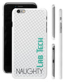 "Naughty Lab Tech" - iPhone 6/6s Plus Case  - LabRatGifts - 1