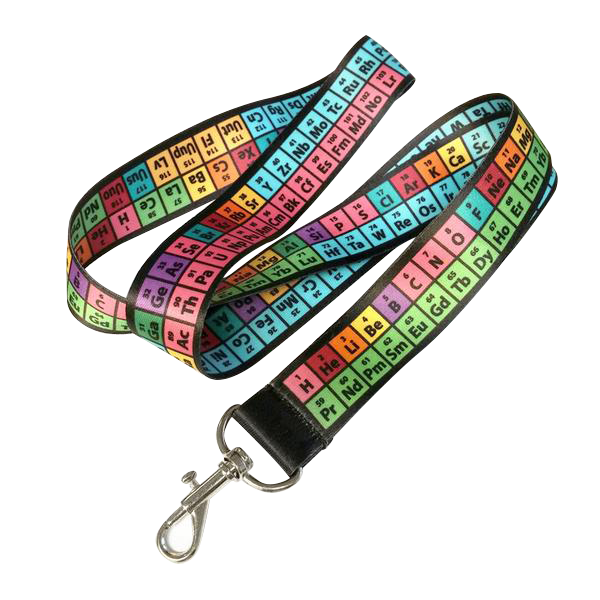 Periodic Table of Elements Lanyard  - LabRatGifts