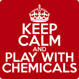 "Keep Calm and Play With Chemicals" (white) - Men's T-Shirt  - LabRatGifts - 12