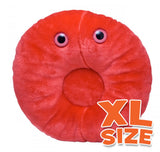 Red Blood Cell (Erythrocyte) XL Size - GIANTmicrobes® Plush Toy  - LabRatGifts - 1