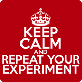 "Keep Calm and Repeat Your Experiment" (white) - Men's T-Shirt  - LabRatGifts - 12