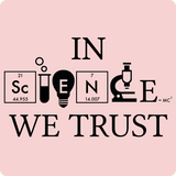 "In Science We Trust" (white) - Women's T-Shirt  - LabRatGifts - 12