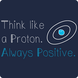 "Think like a Proton" (white) - Women's T-Shirt  - LabRatGifts - 11