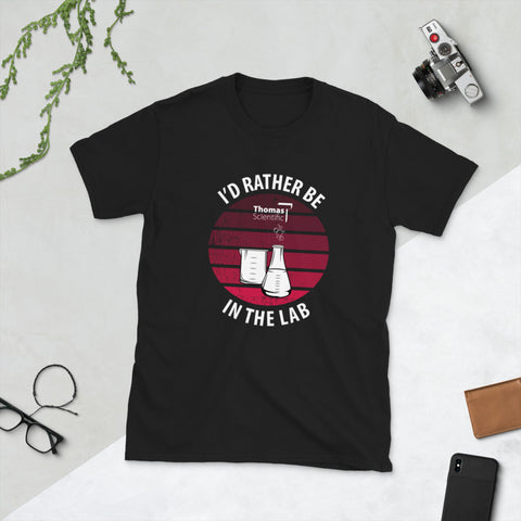 "I'd Rather be in the Lab" Thomas Scientific T-Shirt